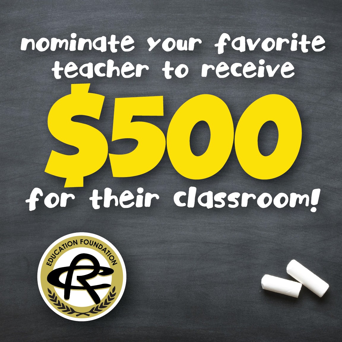 Teacher Appreciation Week- Social Media Nomination Contest